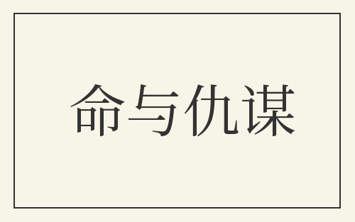 命与仇谋