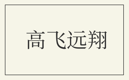 高飞远翔
