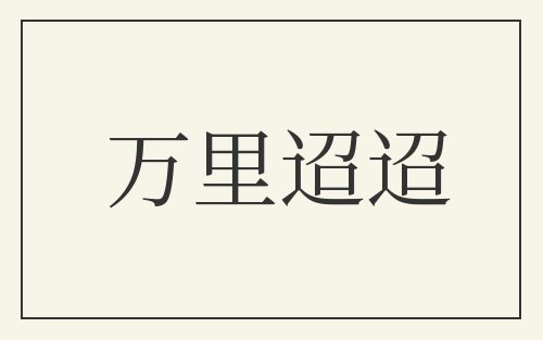 万里迢迢