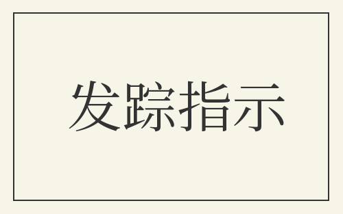 发踪指示