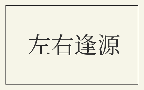 左右逢源