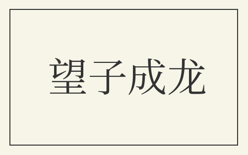 望子成龙
