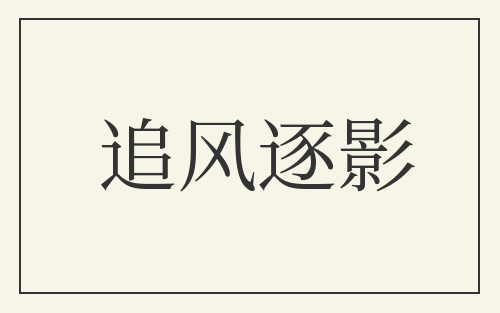 追风逐影