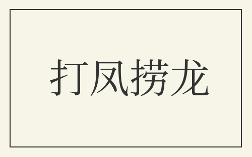 打凤捞龙