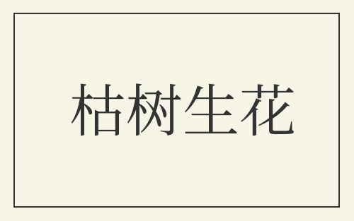 枯树生花