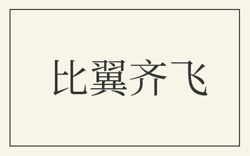 比翼齐飞