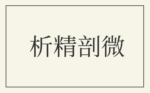 析精剖微