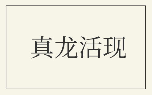 真龙活现
