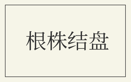 根株结盘