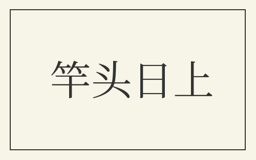 竿头日上