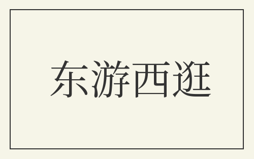 东游西逛