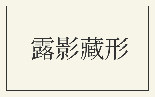露影藏形
