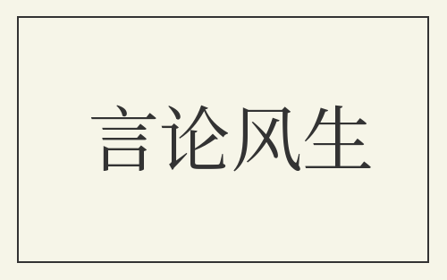 言论风生