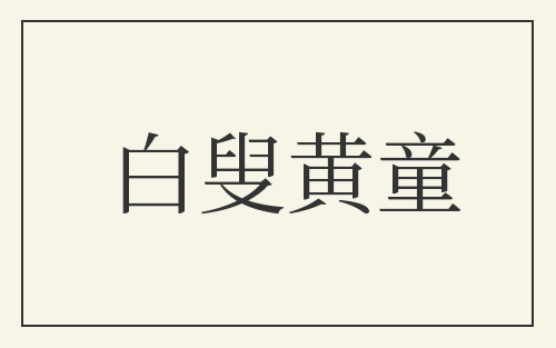 白叟黄童