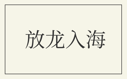 放龙入海
