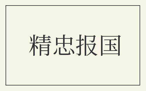 精忠报国