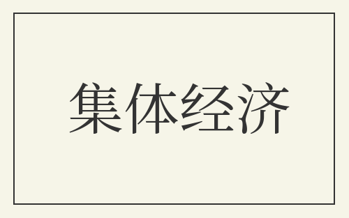 集体经济