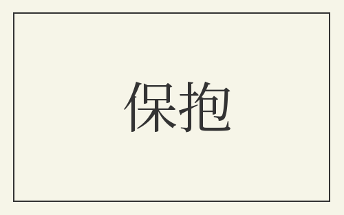 保抱