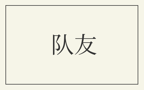 队友