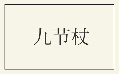 九节杖
