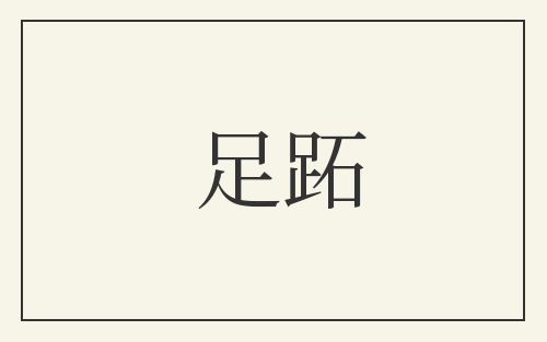 足跖