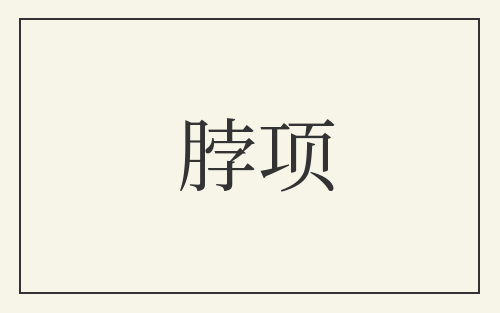 脖项