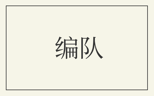 编队
