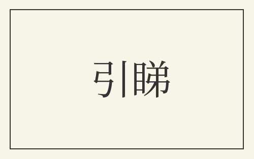 引睇