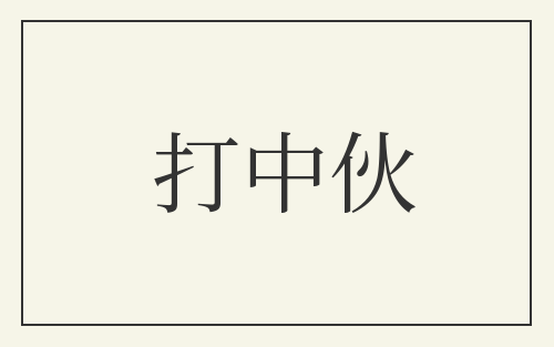 打中伙