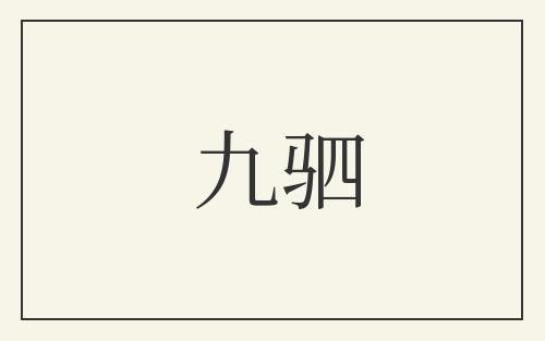 九驷