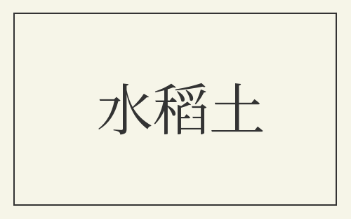 水稻土