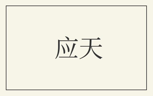 应天
