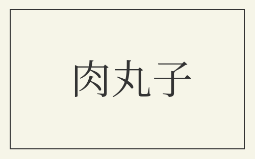 肉丸子
