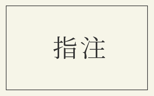 指注