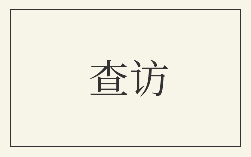 查访