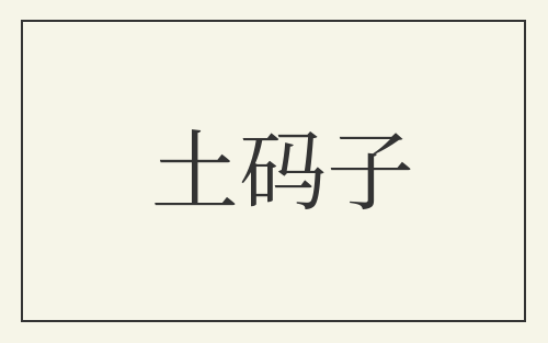 土码子