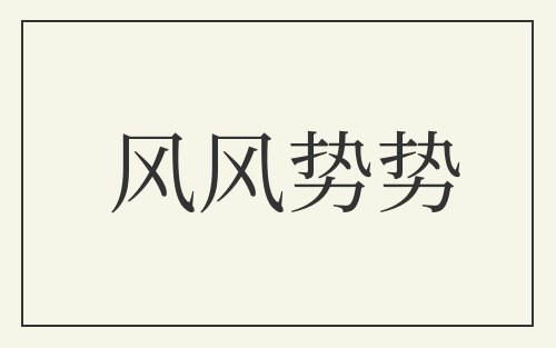 风风势势