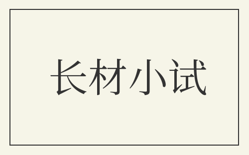 长材小试