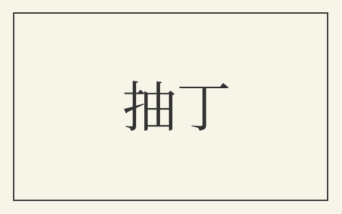 抽丁