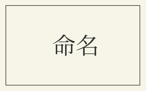 命名