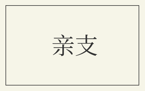 亲支