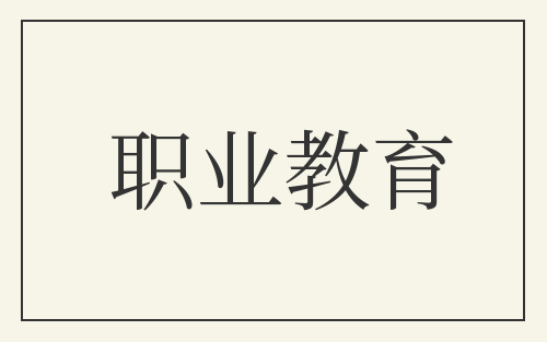 职业教育