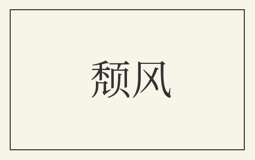 颓风