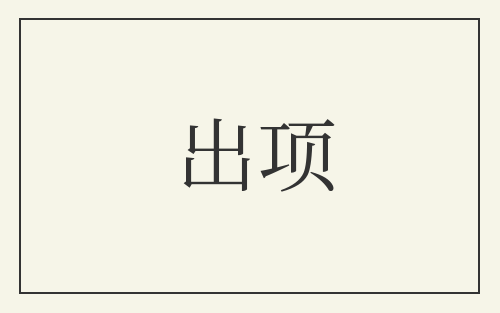 出项