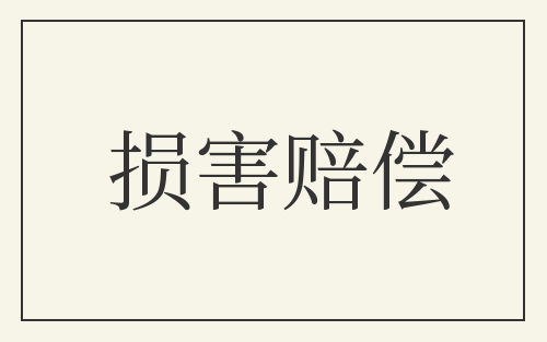 损害赔偿