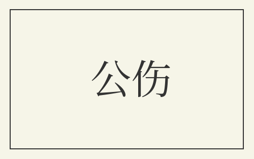 公伤