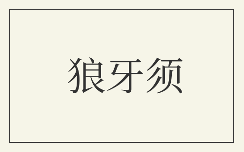 狼牙须