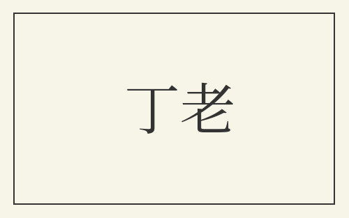 丁老