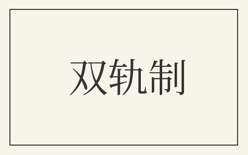 双轨制