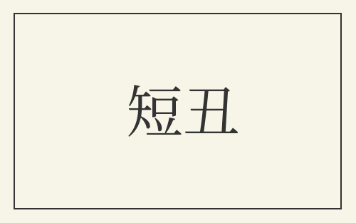 短丑